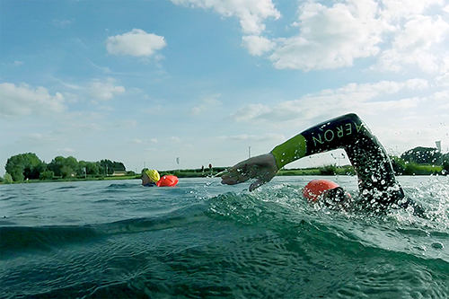 open water swimmer