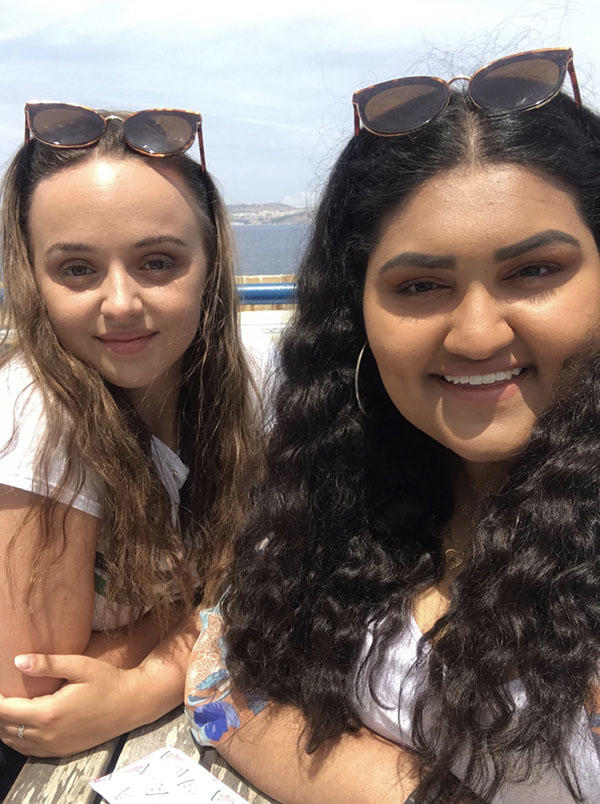 Charlotte Grimason and Alizah Pervez