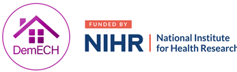 The DemECH and NIHR logos