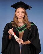 University of Worcester logo on a light blue background