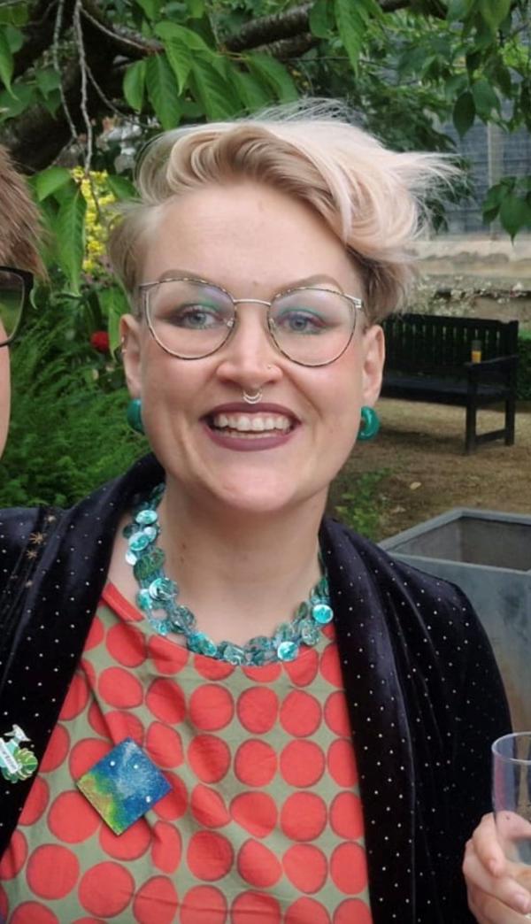 Dr Lucy Clarke smiles at the camera