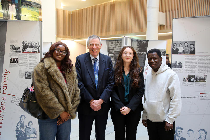 UW  Holocaust Exhibit for Press