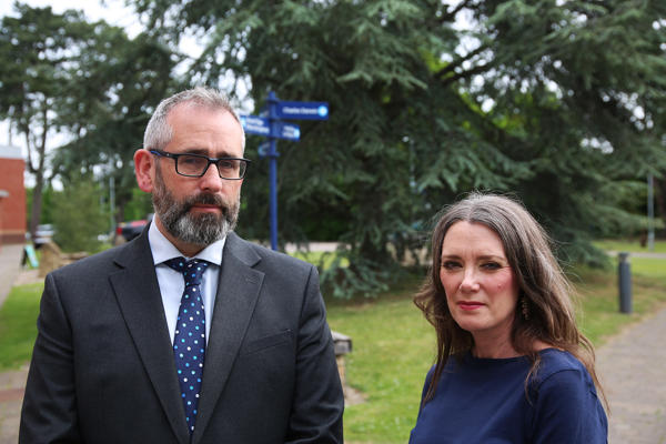 UW John Paul Wilson and Eleanor Bradley