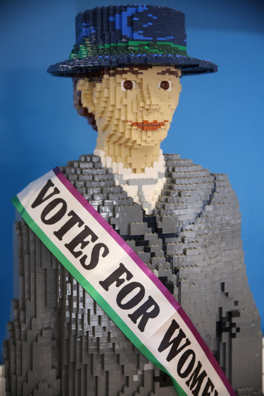 the lego suffragette