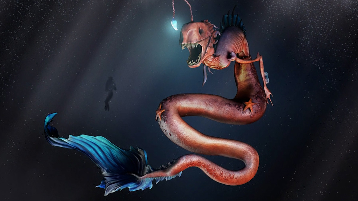 Mer-Angler Fish designed by a student