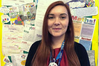 PGCE Maths graduate Amy Vilcans