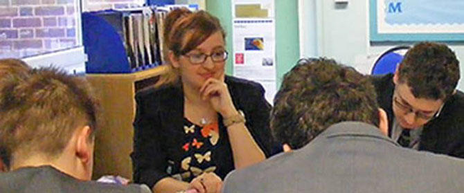 Business PGCE teaching session