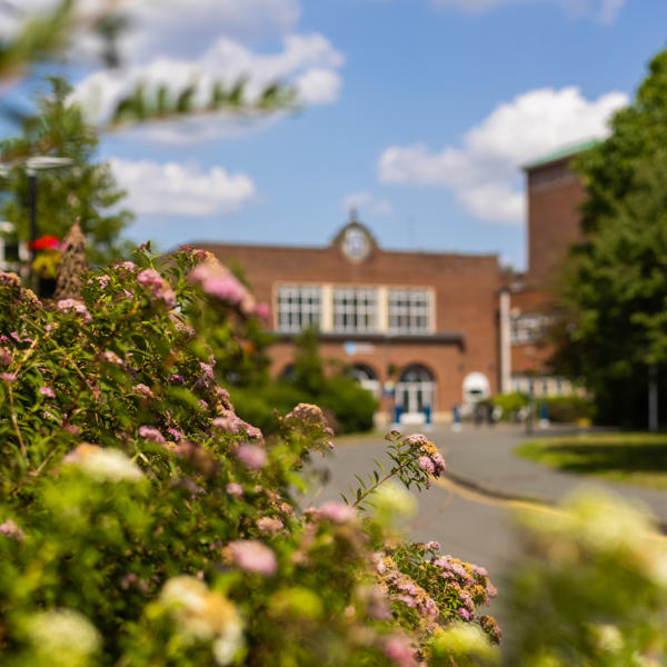 The main reception building on St John's campus