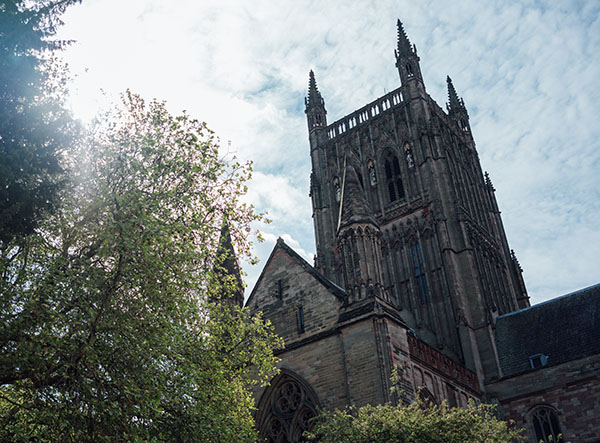 A shot of the cathedral