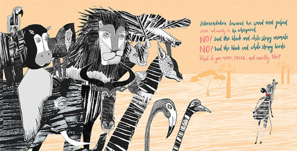 A group of zoo animals