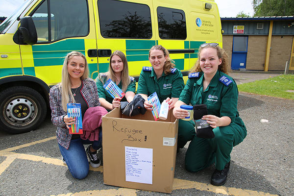 Paramedic students refugee appeal