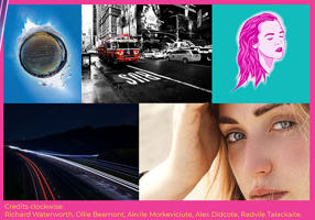 Creative Media selection of work
