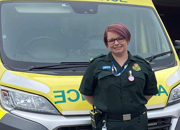 Deborah Calverley student paramedic