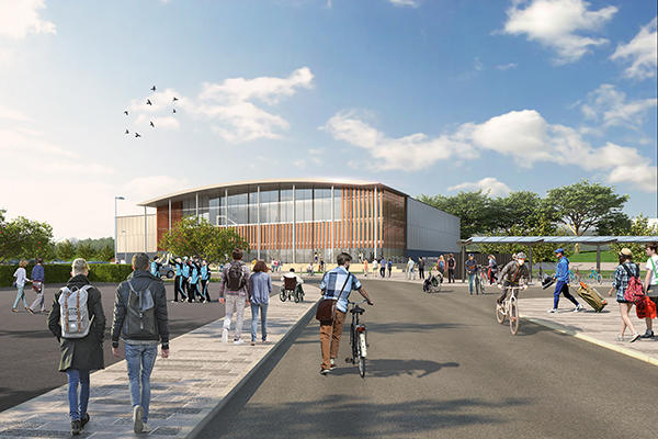 IICEC (Cricket Centre) artist impression web