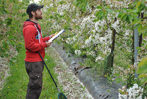 Research student Zeus Mateos-Fierro