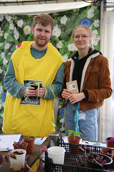 Go Green Week 2022 plant stall