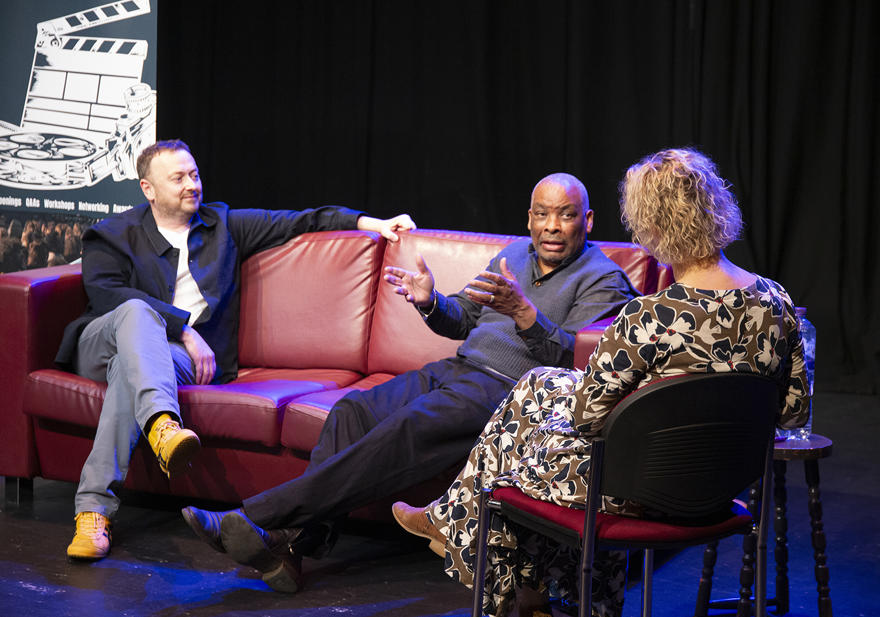 Death in Paradise visit 2 - Don Warrington