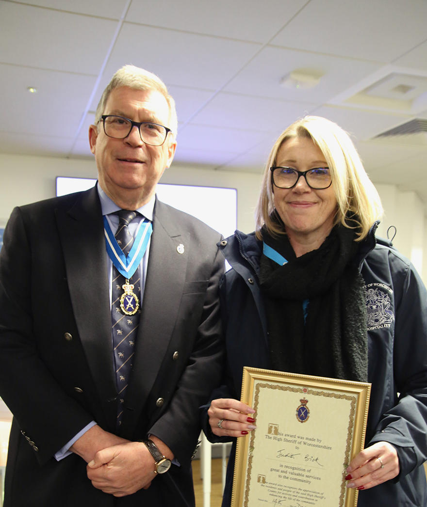 High Sheriff Award 2 - Judith Bick