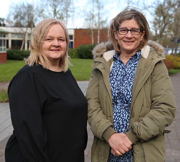 Melanie Palfrey and Tanya Knibbs