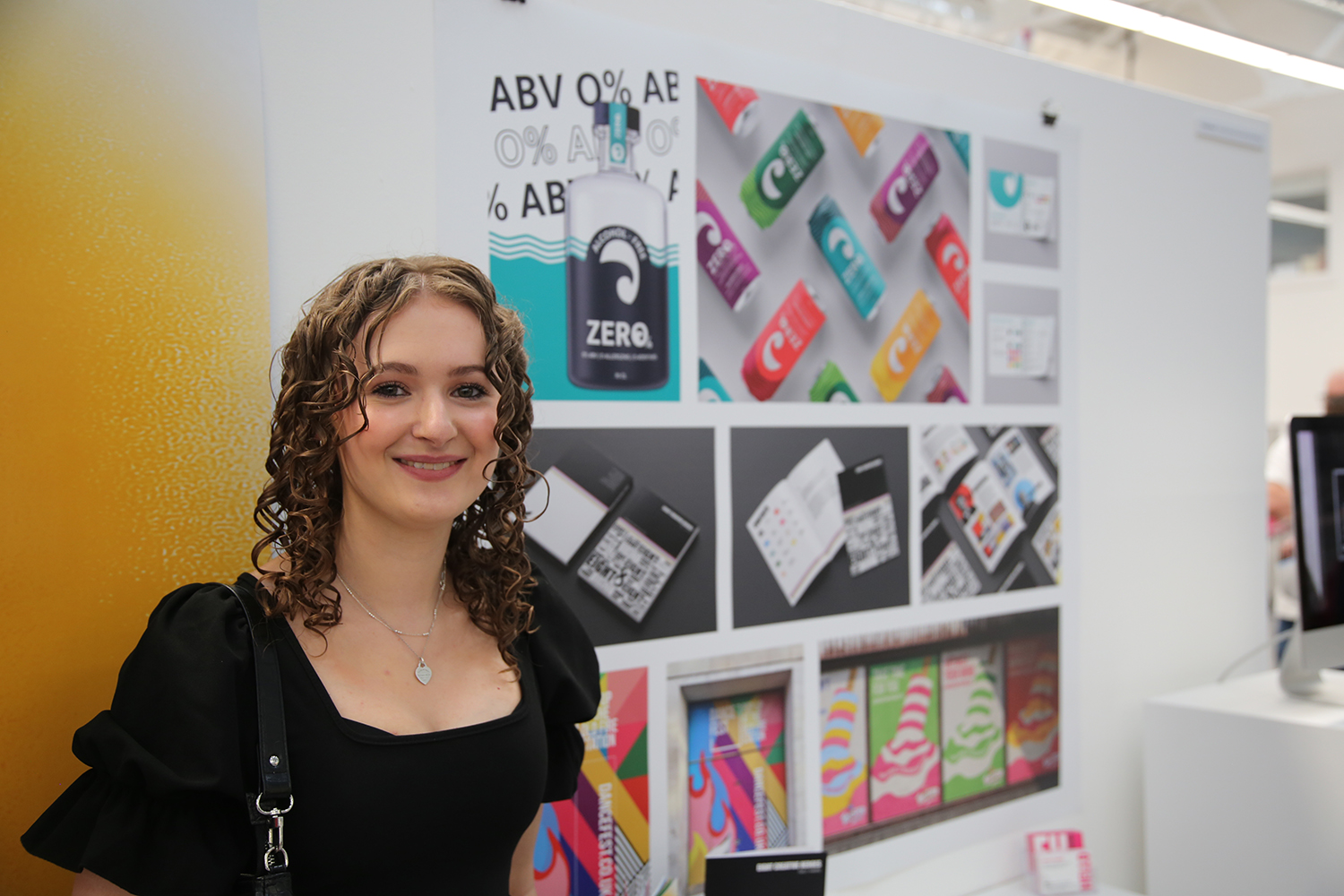 University of Worcester logo on a light blue background