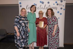 Mentor Awards 2025 -Community Therapy Newfield House_Practice Learning Environment_School of Health and Wellbeing