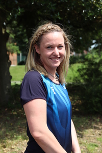 University of Worcester logo on a light blue background