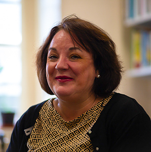 University of Worcester logo on a light blue background