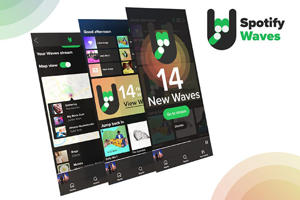 Cameron's design for spotify