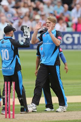 Dillon Pennington playing cricket