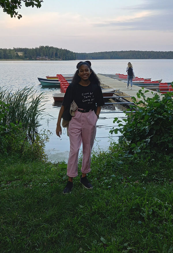 University of Worcester logo on a light blue background