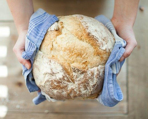 Homemade sourdough bread