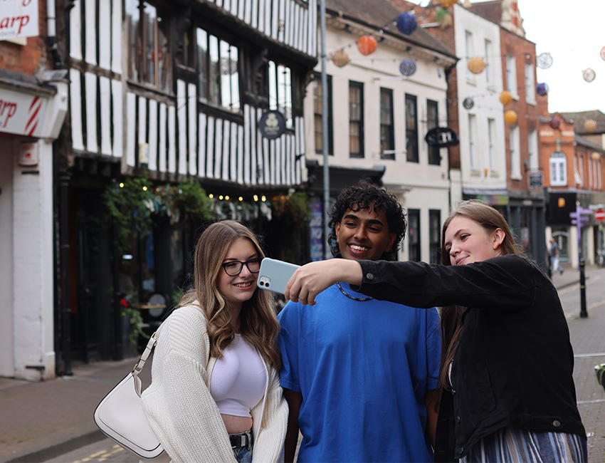 Selfie in Friar Street