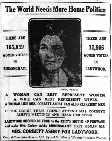 1918 suffragette photograph