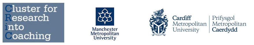 Several Logos in a line. These include: Cluster Research int Teaching, Manchester Metropolitan University and Cardiff Metropolitan University