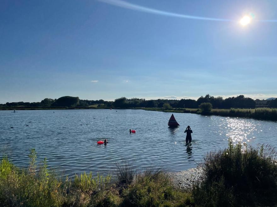 lakeside swimming