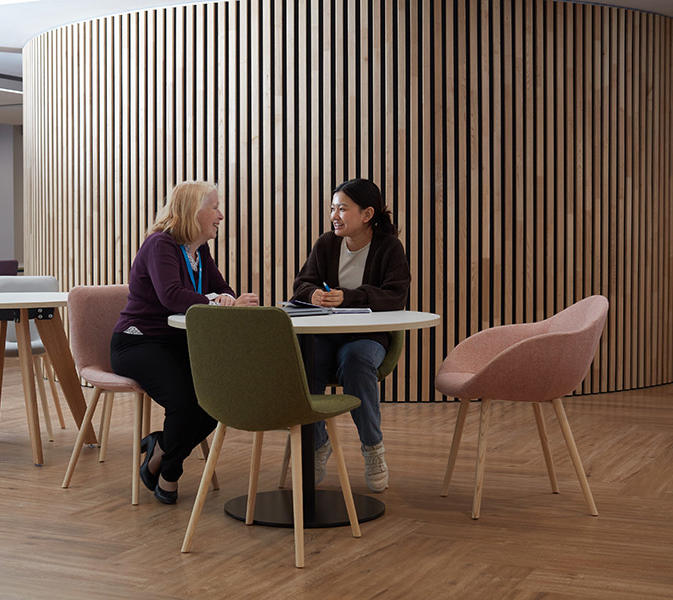 Students studying in the University of Worcester Medical School
