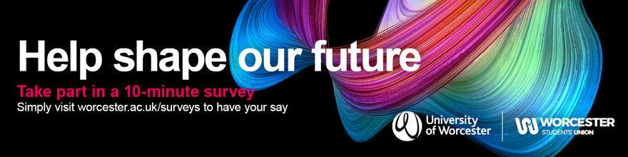 Help shape our future. Take part in a 10-minute survey.