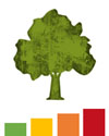 Pollen forecast for trees with a severely high red pollen count.