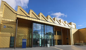 Entrance to Elizabeth Garrett Anderson building