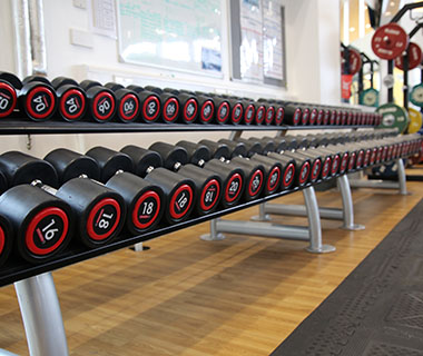 Some dumbbells
