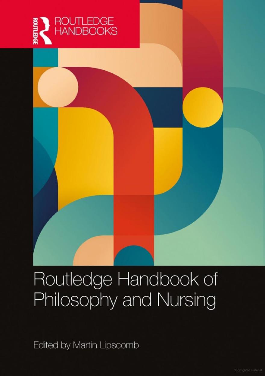 Routledge Handbook of Philosophy and Nursing cover