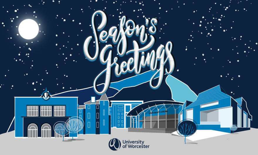 Seasons greetings from the University of Worcester