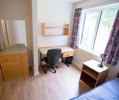 A shot of the Standard Halls accommodation